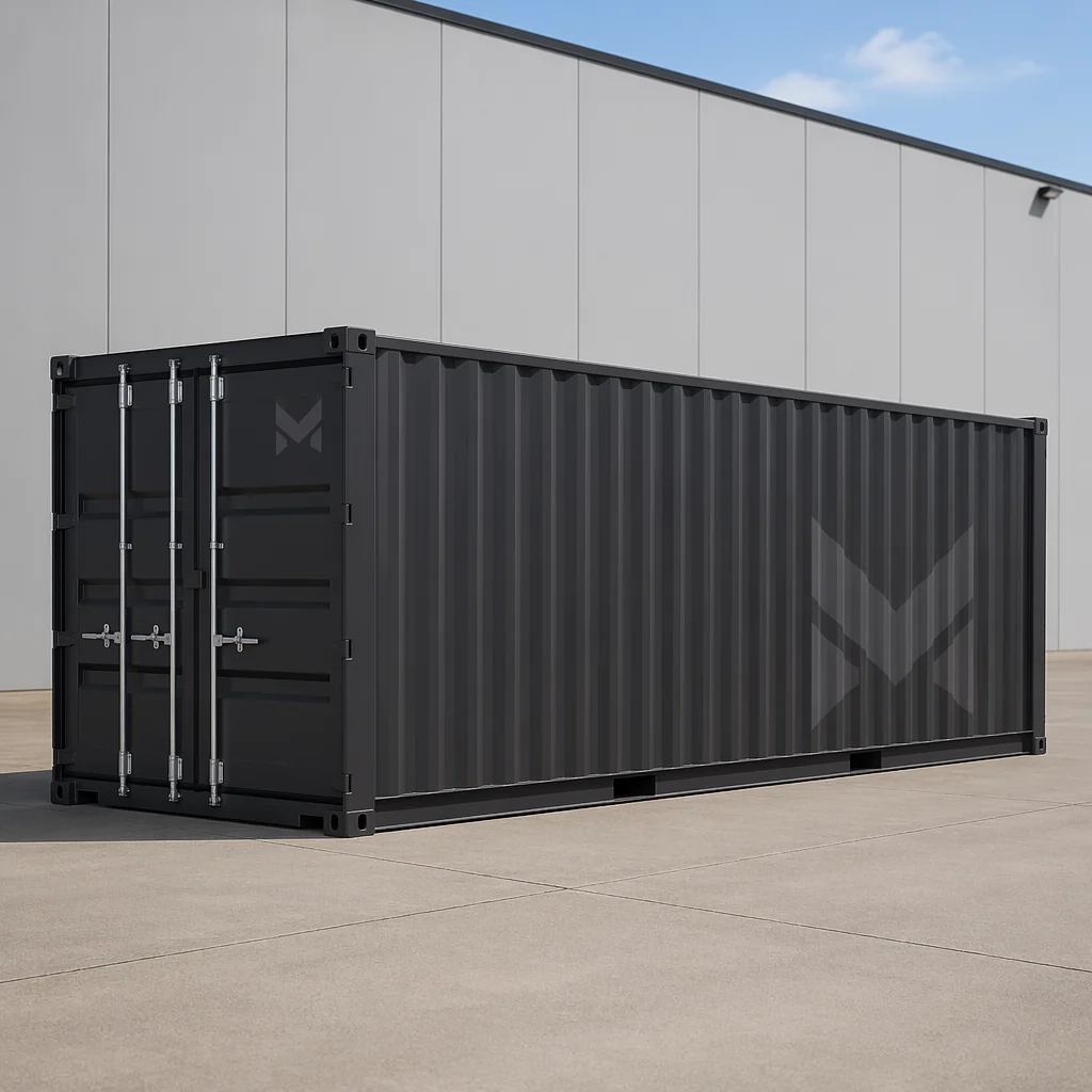 Container in transport mode