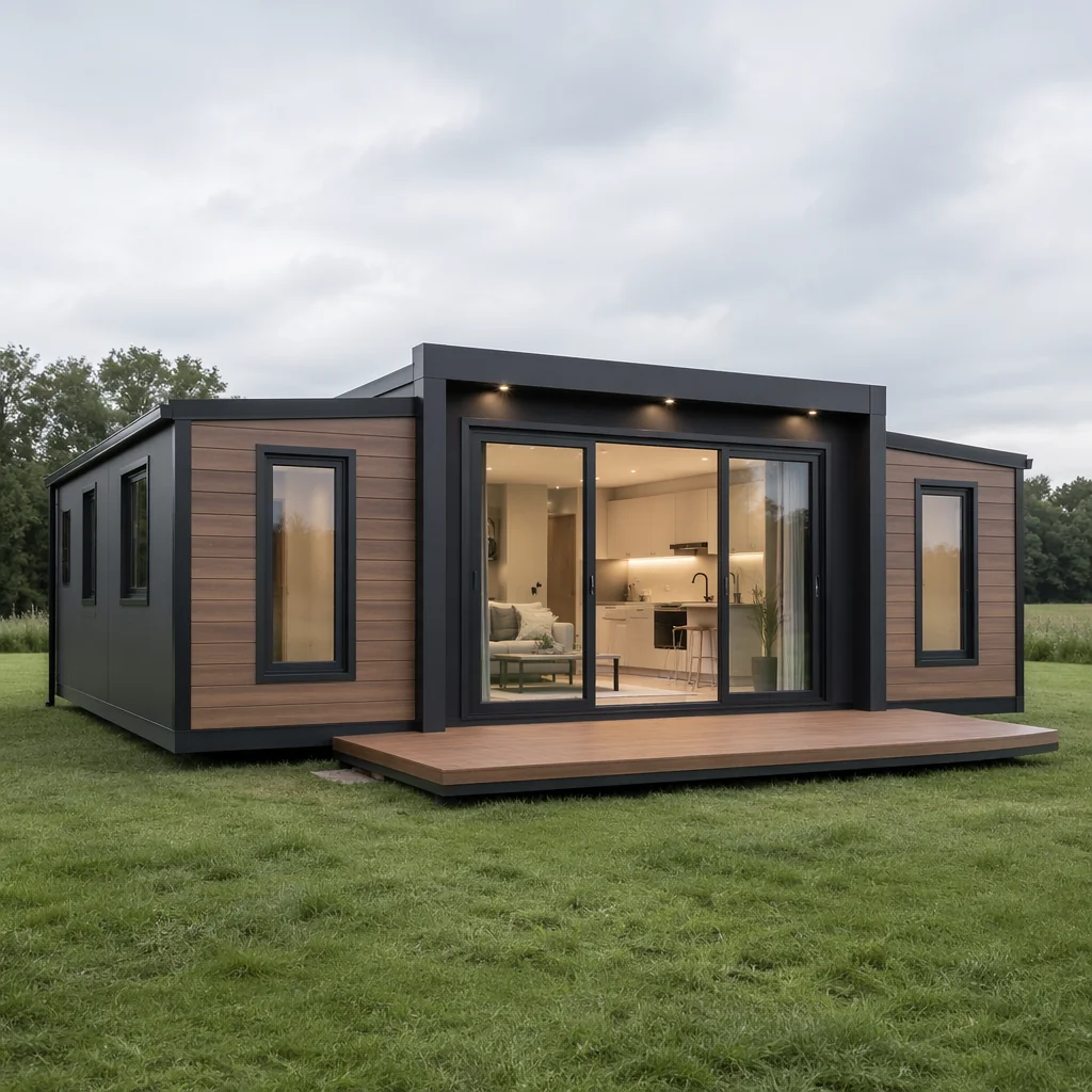 Studio model expandable container home